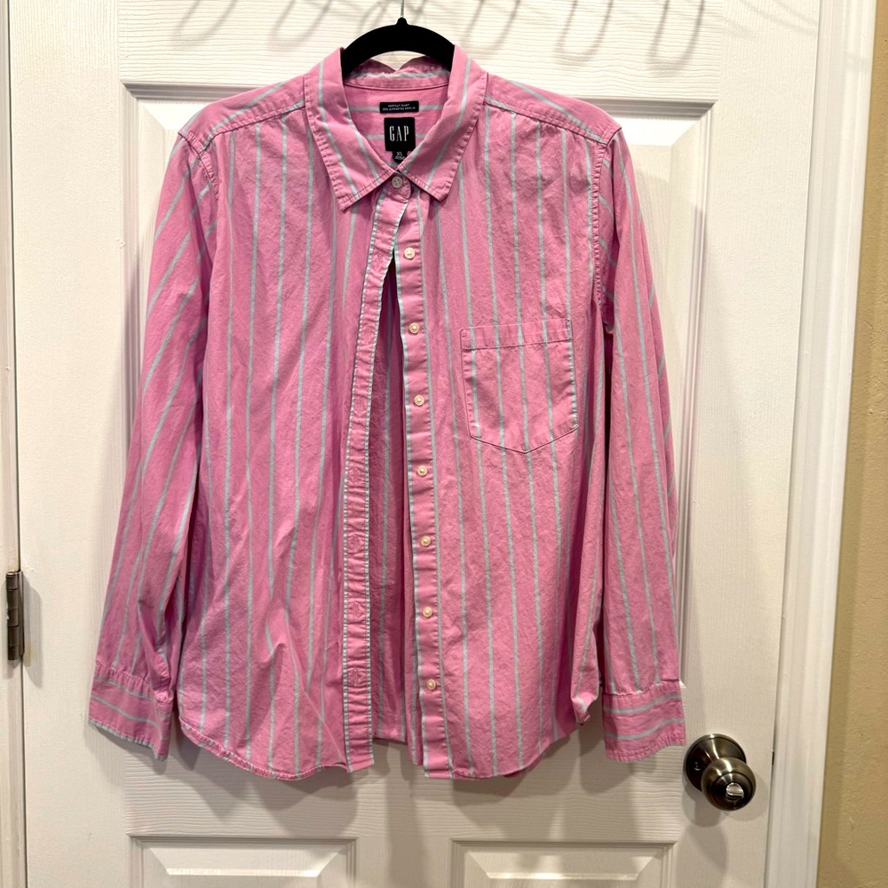 Gap Perfect Shirt in pink (XL)